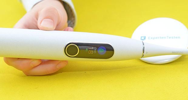 Oclean X Pro Elite Schallzahnbuerste im Test - Farbbildschirm 0,96 Zoll