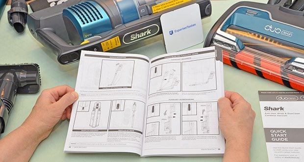 Shark Anti Hair Wrap Akku-Staubsauger IZ201EUT im Test - der Anti-Allergen Complete Seal von Shark fängt 99,9 % aller Staubpartikel und Allergene auf und schließt sie im Staubbehälter ein, ohne sie wieder in die Atemluft abzugeben