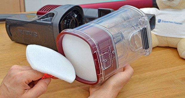 Shark Anti Hair Wrap Akku-Staubsauger IZ251EUT im Test - waschbare Filter und HEPA