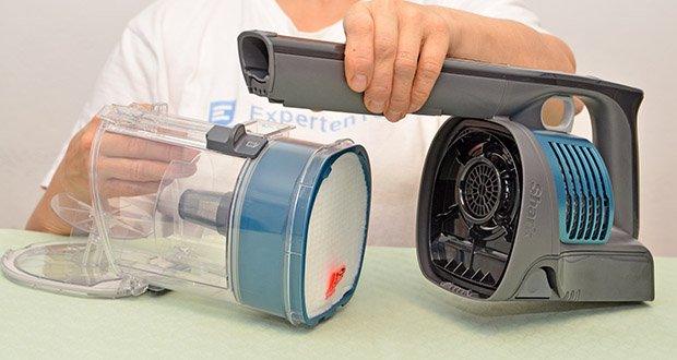 Shark Anti Hair Wrap Akku-Staubsauger IZ201EUT im Test - waschbare Filter und HEPA