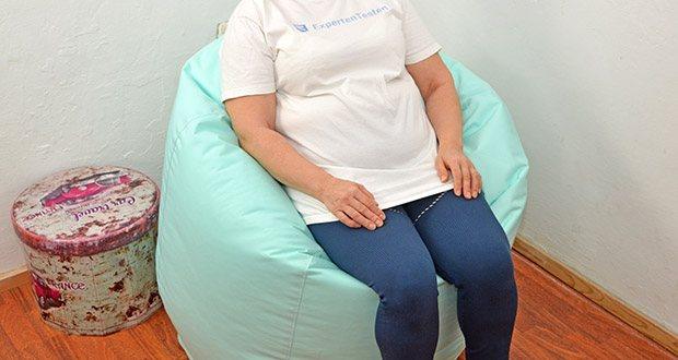 Bruni Sitzsack Classico im Test - relaxen wie auf Wolken dank neuer, lebensmittelechter FILLcloud Sitzsack Füllung