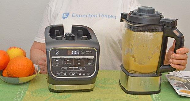 Ninja Foodi Mixer & Suppenkocher HB150EU im Test - in dem 2-in-1Ninja Mixer & Suppenkocher können Sie schnell und einfach heiße und kalte Kreationen zubereiten