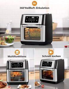 Wie funktioniert die Heißluftfritteuse mit Dual Zone aus dem Test? Wie funktioniert die beste Heißluftfritteuse mit Dual Zone aus dem Test und Vergleich