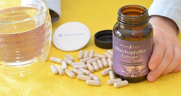 effective nature Mönchspfefferextrakt mit Vitamin B6 im Test - Mönchspfefferextrakt für einen gesunden Hormonhaushalt