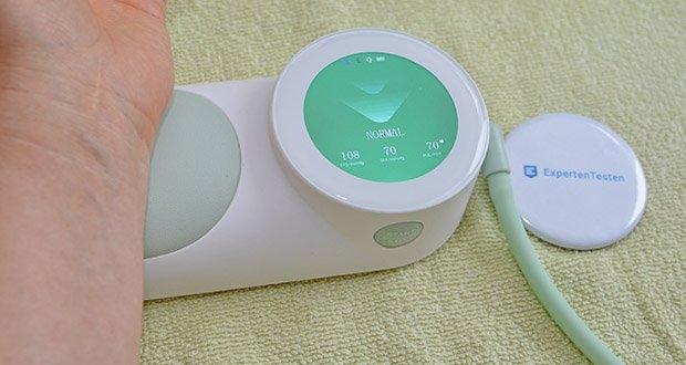 moonO Blutdruckmessgerät im Test - hochwertiges Blutdruckmessgerät, dem barrierefreien Design verpflichtet