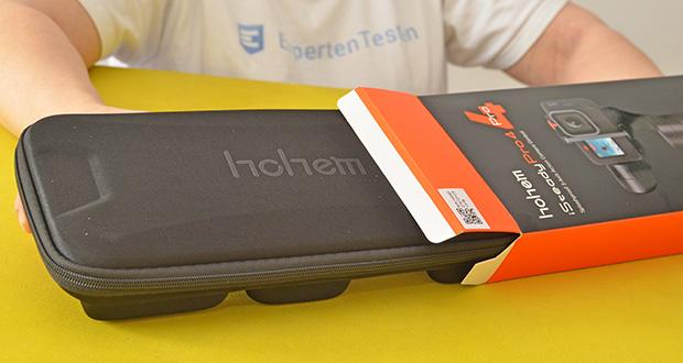 Hohem iSteady Pro4 Action Kameras Gimbal im Test - Artikelmaße (L x B x H): 13.8 x 5 x 31.2 cm, Gewicht: 365 Gramm