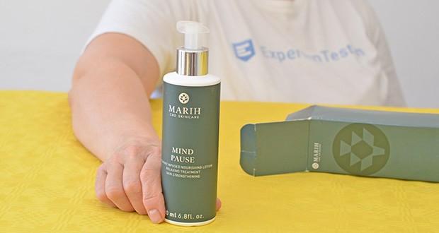 MARIH Mind Pause Body Lotion im Test - hergestellt in der Schweiz