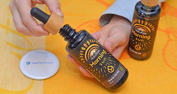 NatuRise Morning Sun Vitamin D3/K2 50ml im Test - für dein Immunsystem