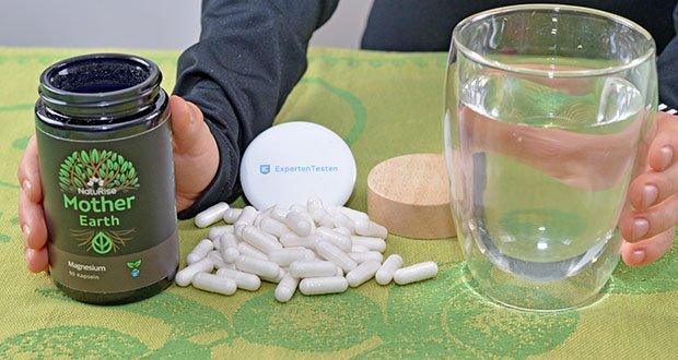 NatuRise Mother Earth Magnesium Kapseln im Test - für Muskelfunktion & Nervensystem