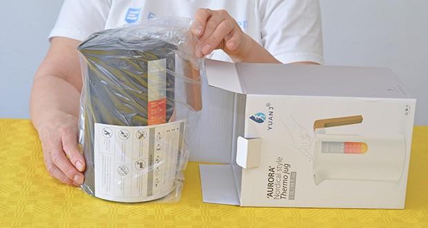 MONODEAL Thermoskanne 1L im Test - hergestellt aus hochwertigem Edelstahl 304