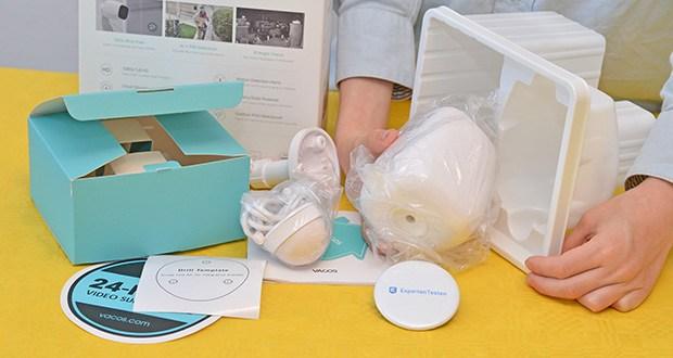 Vacos Cam IR Akku Überwachungskamera im Test - Linse 2.8 mm, Sichtfeld: 130°, Anzahl des warmen Lichts: 2