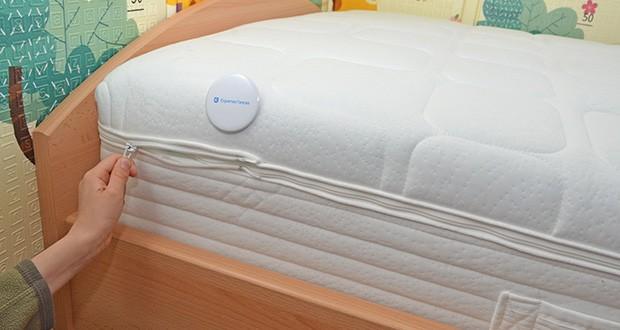 BeCo Matratze Royal Comfort Gel 90 x 200cm im Test - hochelastischer, sehr atmungsaktiver und weicher Doppeltuch-Bezug mit Tencel (56% PES, 44% LYO)