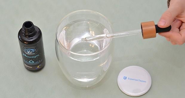 NatuRise Moonlight Melatonin 50ml im Test - Dosierung: 1x täglich - 6 Tropfen (1mg Melatonin) einnehmen