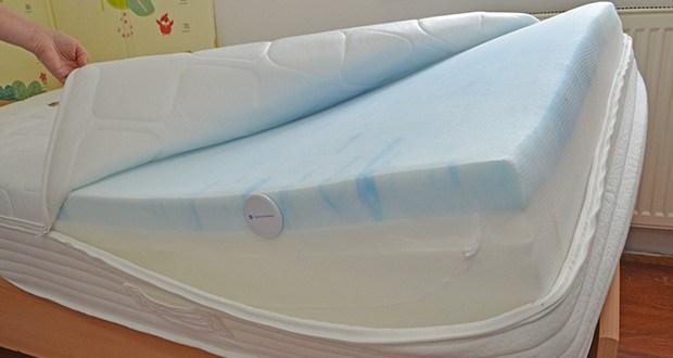 BeCo Matratze Royal Comfort Gel 90 x 200cm im Test - Matratzenkern: Taschenfederkern (ca. 480 einzelne Federn auf 100×200 Federkern-Maß), beidseitig mit hochwertiger Komfortschaum-Polsterung