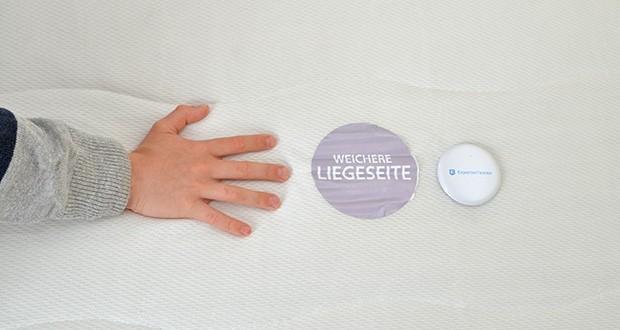 BeCo 2 Dreams Komfortschaum Matratze 90 x 200cm im Test - atmungsaktiver Doppeltuch-Bezugsstoff mit feuchtigkeitsregulierender Klimafaser versteppt