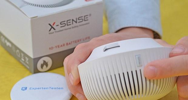 X-Sense XS03 Eigenständiger Rauchmelder im Test - ertönt einen lauten 85 dB Alarm