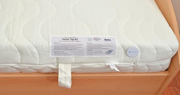 Beco Orthopädische Matratze Vision Top 90 x 200cm im Test - für Tierhaar-Allergiker und hygienebewusste Menschen geeignet