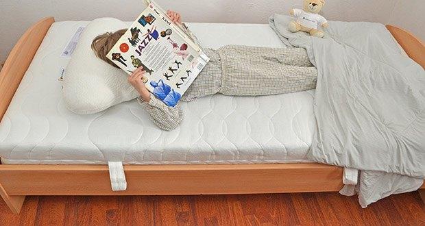 Beco Orthopädische Matratze Vision Top 90 x 200cm im Test - orthopädischer Schlafkomfort mit speziellem Schulter-Entlastungs- und Becken-Stütz-System