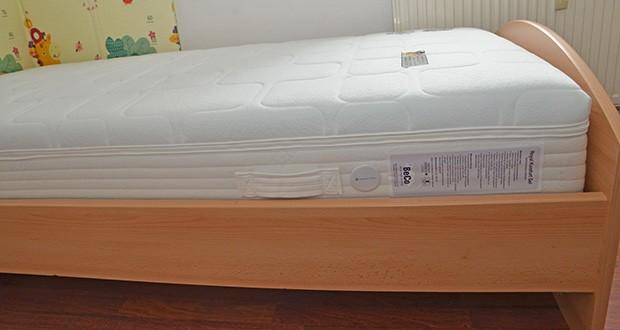 BeCo Matratze Royal Comfort Gel 90 x 200cm im Test - Taschenfederkern mit verstärkter Kante - ermöglicht ein leichtes Aufstehen und Einsteigen, u.a. ideal für ältere Menschen