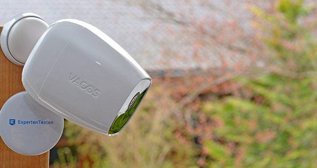 Vacos Cam IR Akku Überwachungskamera im Test - drahtlose 1080p-Überwachungskamera mit AI PIR-Erkennung