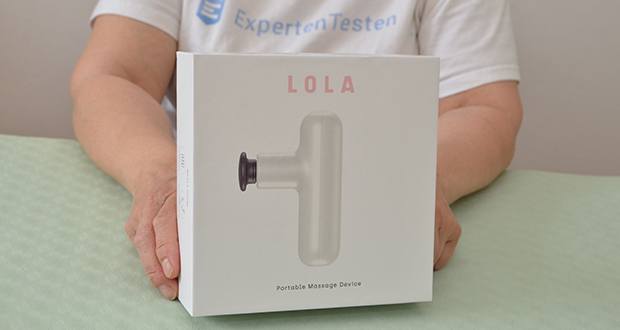 Lola Mini-Massagepistole im Test - Ultrastarke und flĂĽsterleise Muskelmassage-Technologie