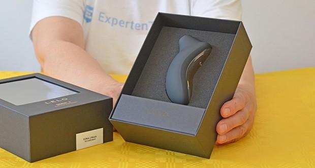 LELO SONA 2 Vibrator im Test - die SenSonic-Technologie und das Silikon absorbieren Schallwellen und Impulse und übertragen sie zurück an die Klitoris