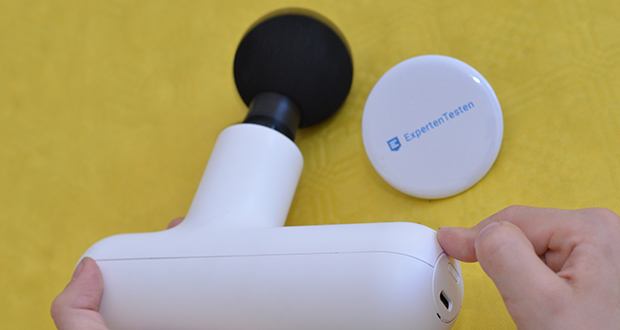 Lola Mini-Massagepistole im Test - 4 Massagegeschwindigkeiten
