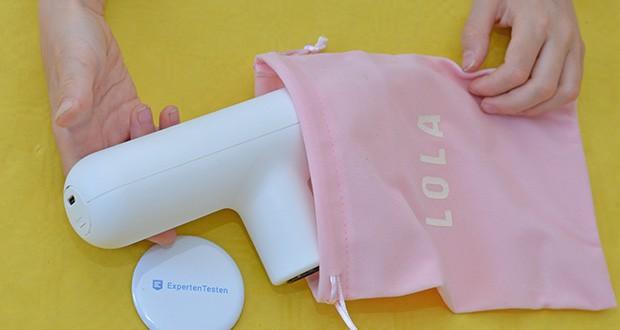 Lola Mini-Massagepistole im Test - optimal fĂĽr den mobilen Einsatz