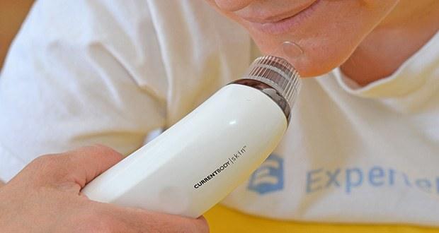 CurrentBody Skin Mini Microderm Peeling-Gerät im Test - peelen Sie die Haut, verkleinern Sie die Poren, gleichen Sie den Hautton aus und glätten Sie feine Linien mit dem CURRENTBODY skin Mini Microder