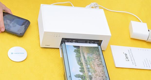 Liene 10X15 WiFi Fotodrucker im Test - professioneller Fotodruck in echten Farben