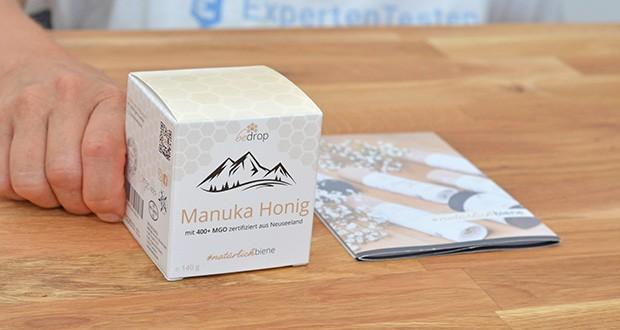 bedrop Manuka Honig MGO 400+ 140g im Test - 100% Imker-Qualität