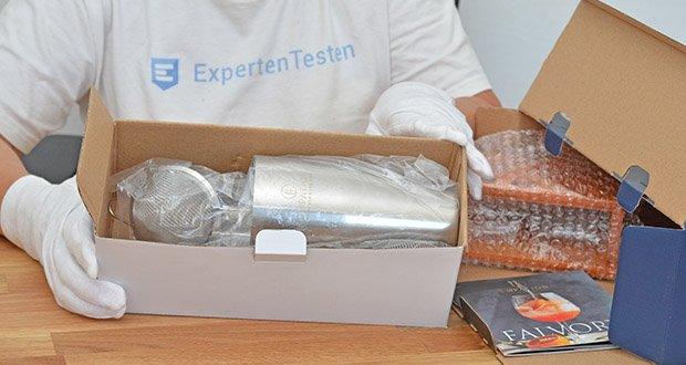 Empation Cocktail Shaker Set im Test - Produktabmessungen: 28 x 11 x 7.6 cm; 1.25 Kilogramm; Gewicht: 1,25 kg