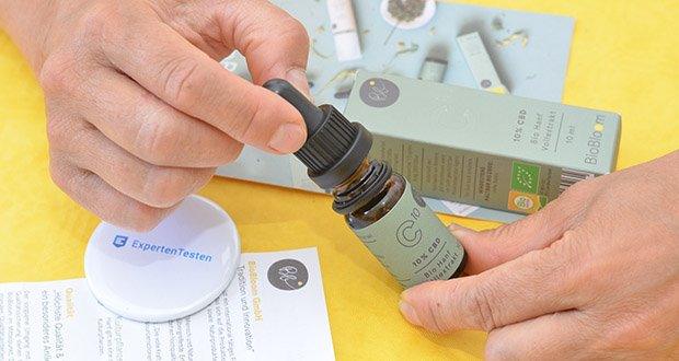 BIOBLOOM 10% Bio CBD Öl 10ml im Test - überzeugt durch einen sehr hohen Terpengehalt