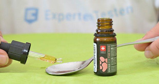 SWISS FX The Dog mit 6% CBD & Lachsöl im Test - nachhaltiges Lachsöl mit hohem Anteil an Omega 3 und 6 Fettsäuren für gesunde Haut und glänzendes Fell