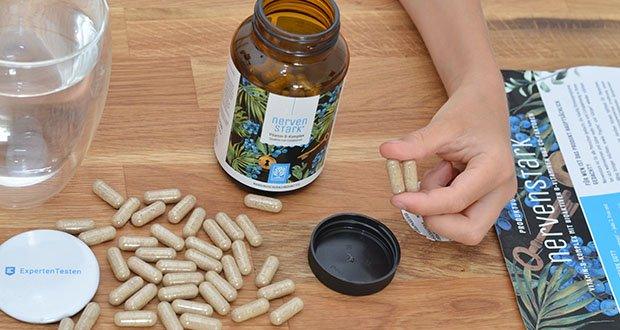 Naturtreu Nerven Stark Vitamin B Komplex im Test - enthält alle 8 B-Vitamine (B1, B2, B3, B5, B6, B7, B9, B12)