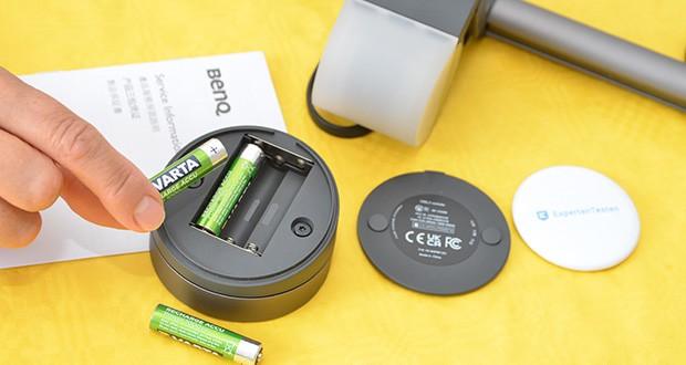 BenQ ScreenBar Halo Monitor Schreibtischlampe im Test - kabellose 2,4-GHz-Steuerung (innerhalb von 1m)