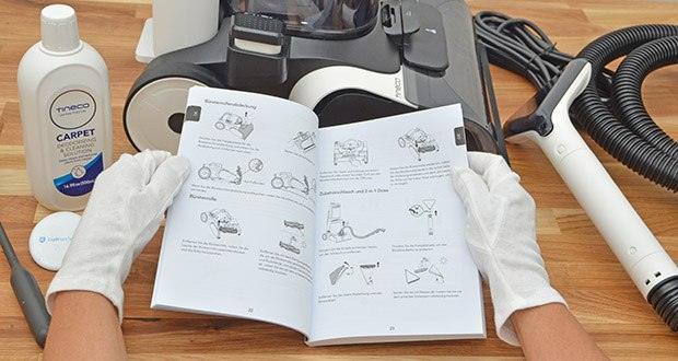 Tineco Carpet ONE Smart Polster- und Teppichreinigungsgerät im Test - erkennt, wie schmutzig der Teppich ist, und wendet automatisch die optimale Saugkraft und den optimalen Wasserfluss für einen intelligenteren und effektiveren Reinigungsprozess an