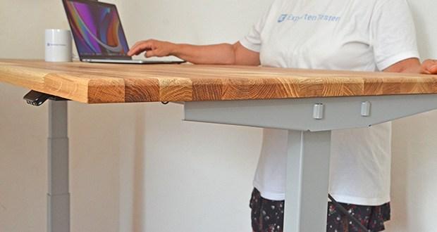 Linak Desk Frame 2 höhenverstellbarer Schreibtisch im Test - die Bedienung ist sehr einfach & intuitiv