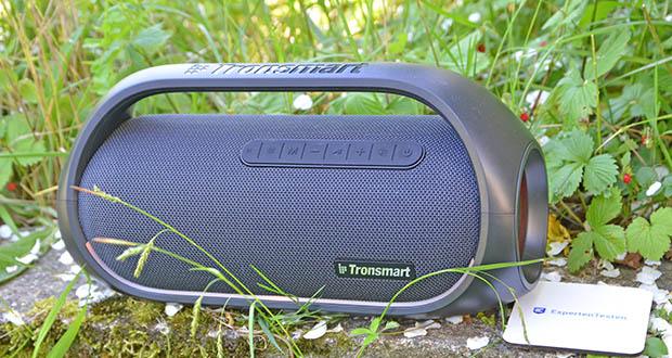 Tronsmart Bang Bluetooth Lautsprecher im Test - präsentiert einen beeindruckenden Hi-Res-Akustikkarneval mit mitreißenden Höhen, sanften Vocals sowie dröhnenden Bässen