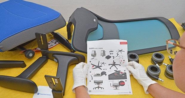 Interstuhl Bürostuhl Every Active im Test - Aufbau in wenigen Schritten