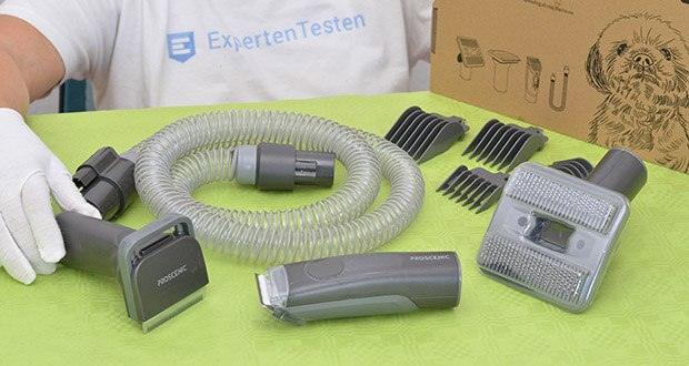 Proscenic Pflegeset für Haustiere im Test - enthält 3 bewährte Werkzeuge: elektrische Schermaschine, Haarbürste & Pflegebürste