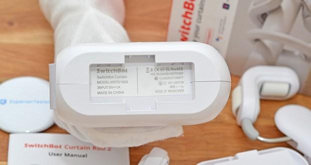 SwitchBot Curtain Smart-Elektromotor für Vorhänge im Test - die Kraft des SwitchBot Curtain kann sogar bis zu 8 kg Vorhang schieben