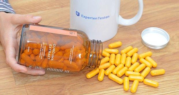 CLAV Curcuma Extrakt Kapseln im Test - ideale Kombination aus Kurkuma mit schwarzem Pfeffer Extrakt