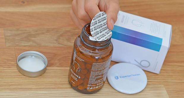 CLAV N°6 Recover Schlafmittel im Test - frei von Laktose, Gluten, Gentechnik und unerwünschten Zusatzstoffen