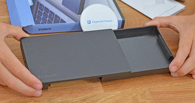 Inateck USB 3.2 Gen 2 2,5" Festplattengehäuse im Test - die Geschwindigkeit ist um 20 % höher als bei USB 3.0-Gehäusen