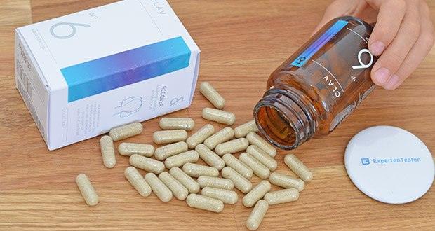 CLAV N°6 Recover Schlafmittel im Test - deckt den Tagesbedarf an Vitamin B12 und Vitamin B9