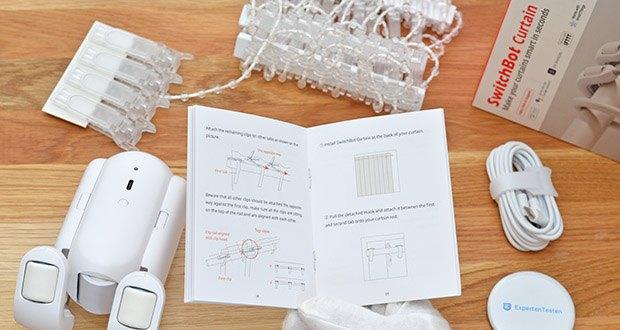 SwitchBot Curtain Smart-Elektromotor für Vorhänge im Test - kompatibel mit Alexa, Google Home, IFTTT