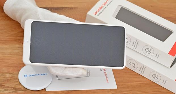 SwitchBot Curtain Smart-Elektromotor für Vorhänge im Test - Solarpanel-Ladegerät für Vorhang