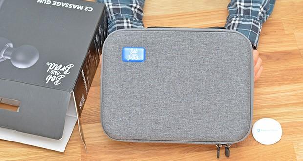 Bob and Brad C2 Massagepistole im Test - geringes Gewicht (nur 0,68 kg)