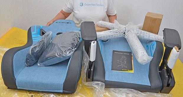 KARNOX Gaming Stuhl Bluish Edition im Test - SGS- und BIFIMA-zertifiziert